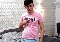 Caucasian Twinks Sharing Fun