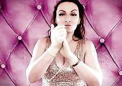 ASMR clip: latex medical gloves SFW episode with great sounding (Arya Grander)