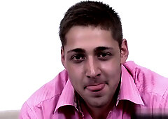 Tattoo Step daddy casting with cumshot