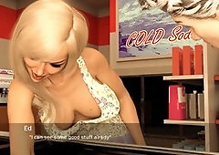 Wild cartoon sex adventure in a hot visual novel for adults