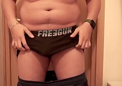 Big cock, gay solo, gay jerking