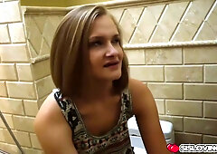 Spread Her Legs Wide Open With Paisley Brooks