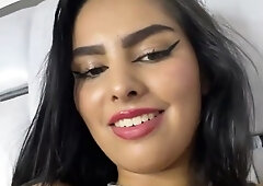 Divya's Indian Passion Erupts with Sultry Solo Heat