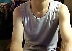 Chinese Twink Solo Masturbate On Webcam
