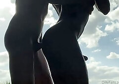 Paradise beauties cum explosion