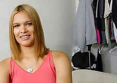 Pretty blonde knows how to fix her best friend's mood with her soft and moistened lips