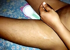 Oiled up young gay twink gets intimate in high definition