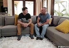 Cute Guy Gets Aroused At Gay Casting