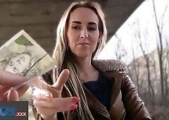 Will That babe CHEAT on her Boyfriend for MONEY? - CzechXXX