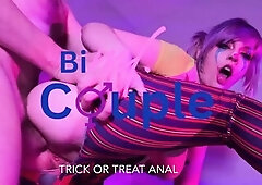 Bimfcouple - Halloween Trick or Treat Anal Screw