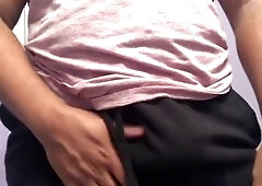 Glistening Fat Black Sausage Wanked In Your Face - Parent Nymph