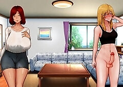 Cheating wife is a real futa worshipper who loves blowing and drinking cum