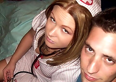 Sensual morning passion with a fully natural model Brandi Belle