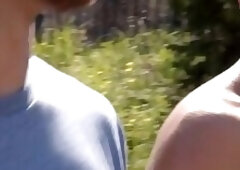 Seduced athlete taboo pounded by studs in bareback threeway