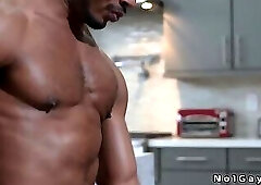 Black boss anal fucking three employees in interracial hardcore sex