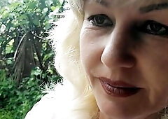 Cute Bitch Cutie Smokin' Outdoor in Garden, out of Pants Hd- 1080 Porn