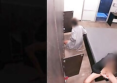 Hard knob exhibitionism in a locker room for males and honeys jointly. I show my wang several time to 2 hotties that change garments. Hard schlong nud