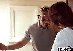 Open house became accidental gangbang of free use MILF realtor Syren De Mer once many potential buyers showed up at the same time! She told them it wa