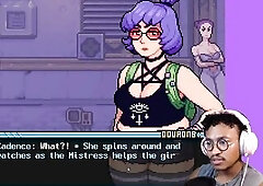 SEXY RECEPTIONIST GLASSES BOOTY TRANS WOMAN LESBOS - Hardcoded 4