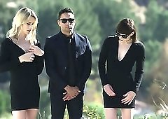 Zealous long legged shemale Natalie Mars is poked missionary hard enough