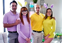 Naughty Bunnies Easter Swap