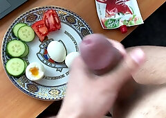 Morning Breakfast from a Scorching Fellow (with his Secret Ingredient)