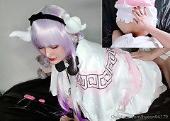 hyeon06179 cute kanna cosplay fuck