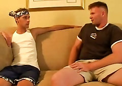 Extra shocking amateurs home threesome