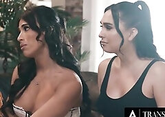 TRANSFIXED - Redhead mother I'd like to fuck Siri Dahl Gets DPed + Cum Swapped By Slutty Women Ember Fiera & Avery Longing