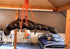 Suspended In Leather Sleepsack