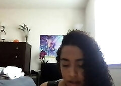 Hot Black Maid Does Some Webcam Black and Ebony