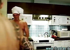 Hot chefs salad with cum dressing