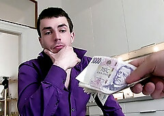 Horny sub from Prague getting fucked in the ass