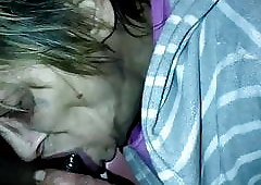 gumjob swallow on wife birthday