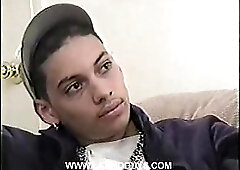 Latin teen huge dick wanking