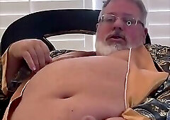 Naked Chubby Dancing Bear up Close Hands Free Orgasm
