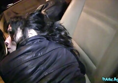 Sexy Hitchhiker Bends Over for Money