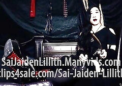 Mastix Lillith U Dirty Boot Pervert (Teaser non gendered JOI) with SaiJaidenLillith