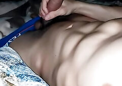 Hawt built body and night overstimulation of a moist shlong!