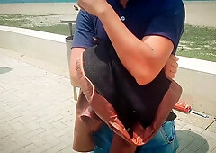 Sexy Milf With Big Ass Offers Money On The Street For Sex Sex For Money