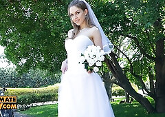 POV - Runaway bride Jayla de Angelis needs to be fucked