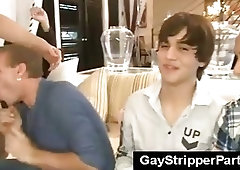 Dancing guy party for gays