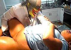 Noted Black Slut Gets The Almost all Contagious Disease Cured By A Insane Scientist In Atlanta